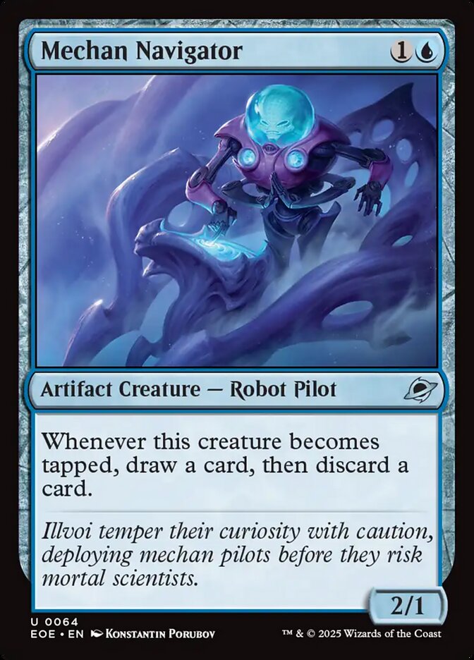 Mechan Navigator - carta Magic The Gathering