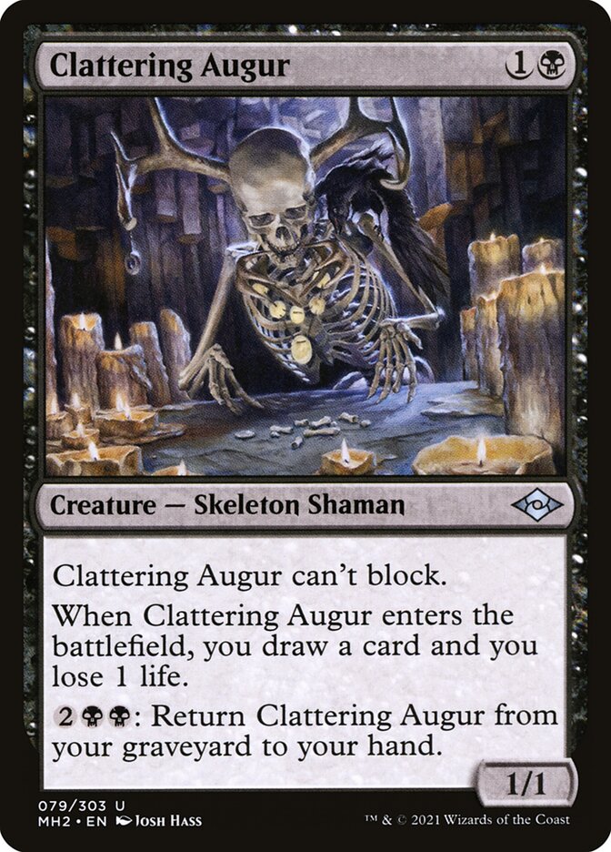 Clattering Augur - carta Magic The Gathering