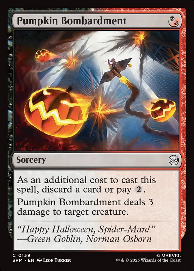 Pumpkin Bombardment - carta Magic The Gathering