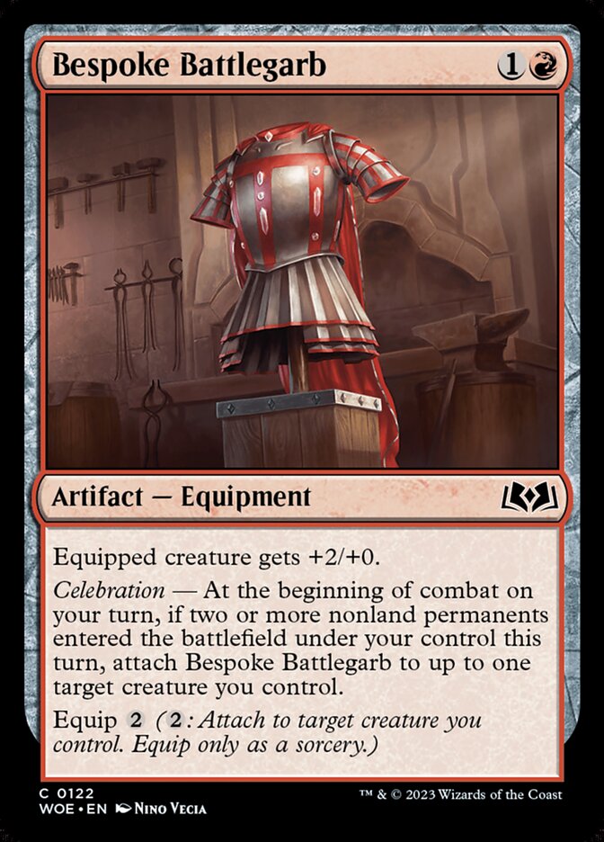 Bespoke Battlegarb - carta Magic The Gathering