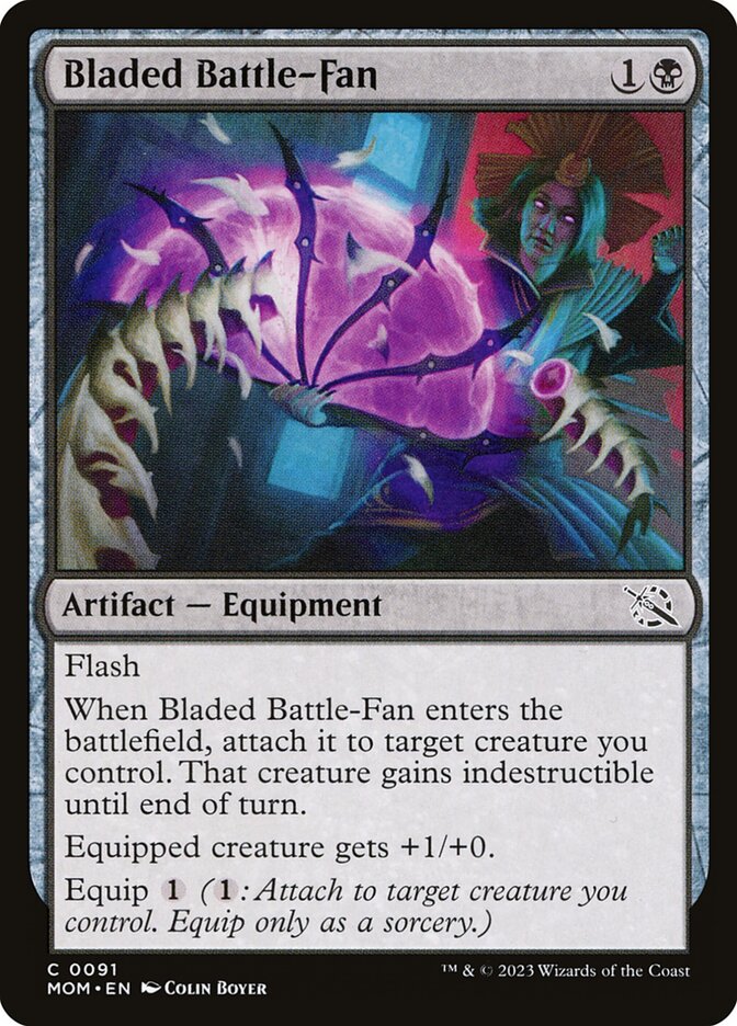 Bladed Battle-Fan - carta Magic The Gathering