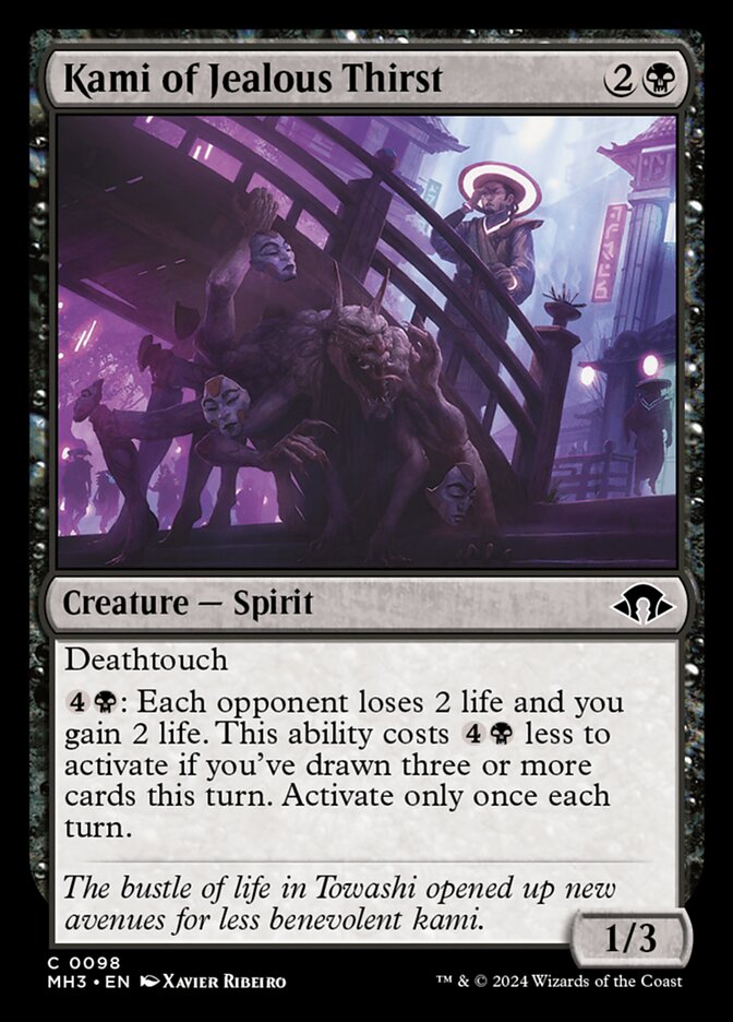 Kami of Jealous Thirst - carta Magic The Gathering