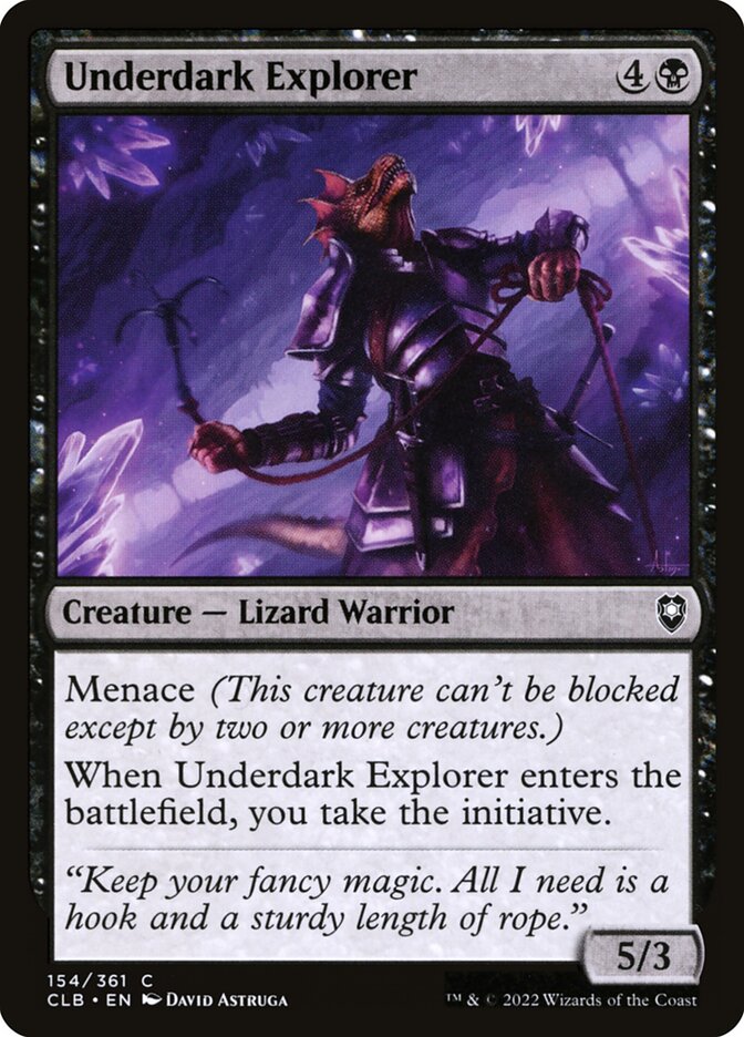 Underdark Explorer - carta Magic The Gathering