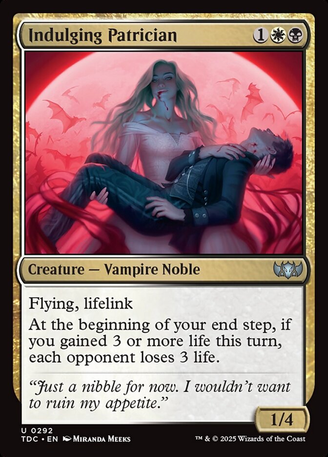 Indulging Patrician - TDC-292-NF-STD