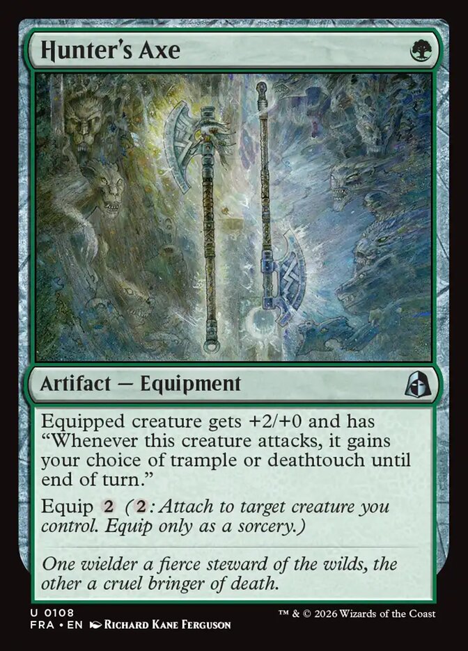 Hunter's Axe - carta Magic The Gathering