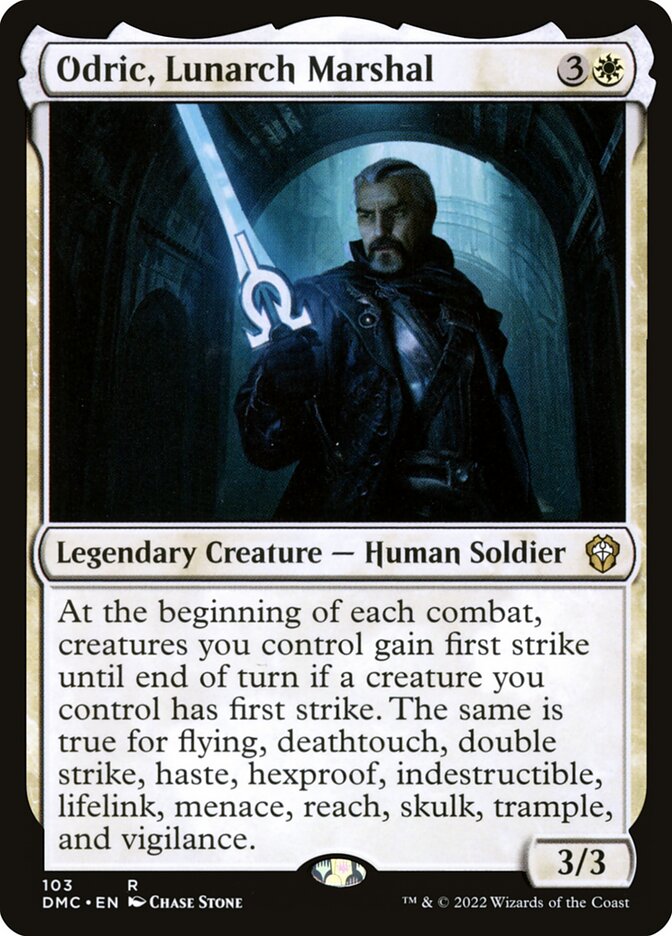 Odric, Lunarch Marshal - carta Magic The Gathering