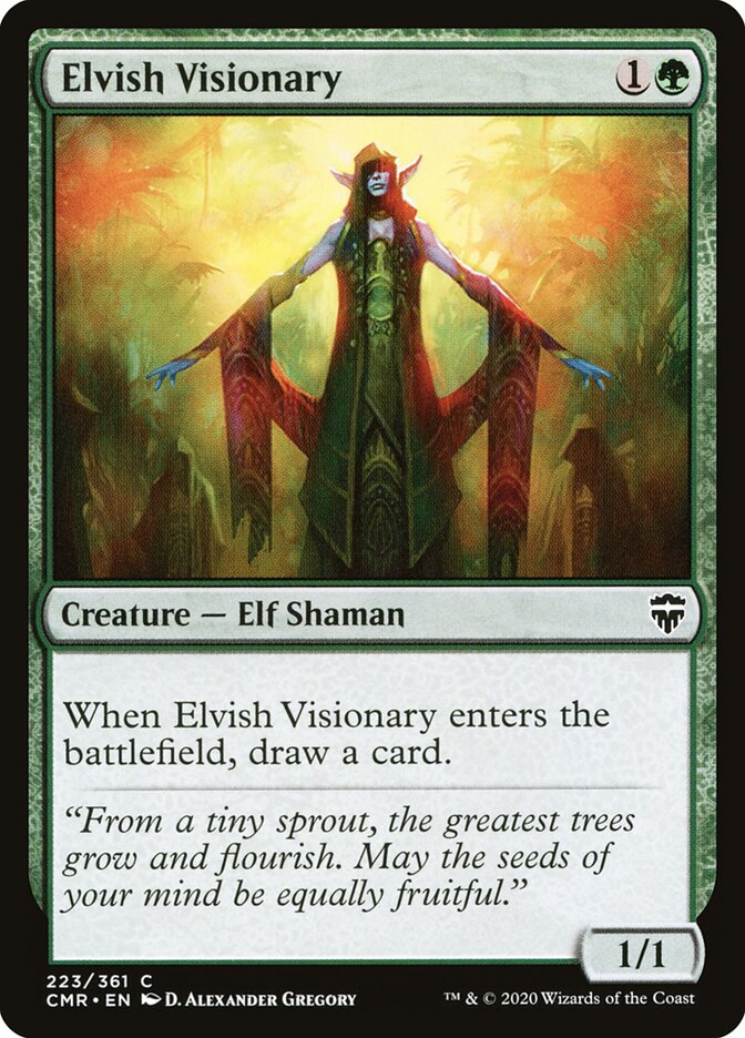 Elvish Visionary - carta Magic The Gathering