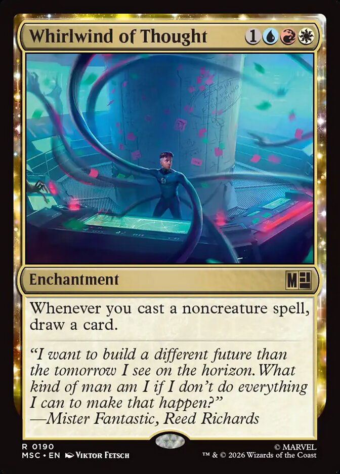 Whirlwind of Thought - carta Magic The Gathering