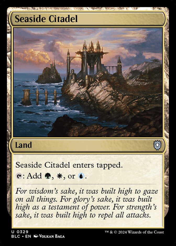 Seaside Citadel - carta Magic The Gathering