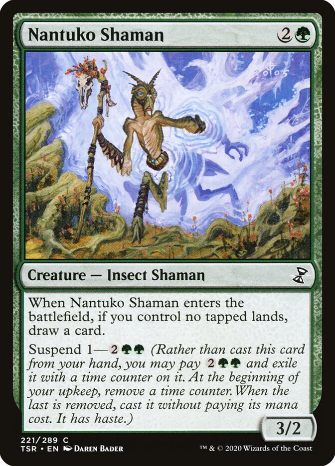 Nantuko Shaman - carta Magic The Gathering