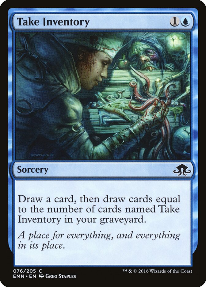 Take Inventory - carta Magic The Gathering