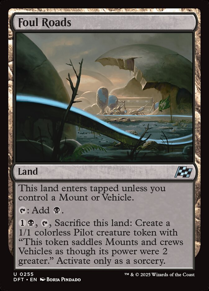 Foul Roads - carta Magic The Gathering