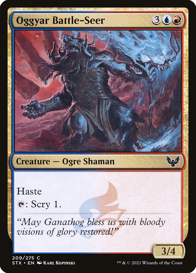 Oggyar Battle-Seer - carta Magic The Gathering