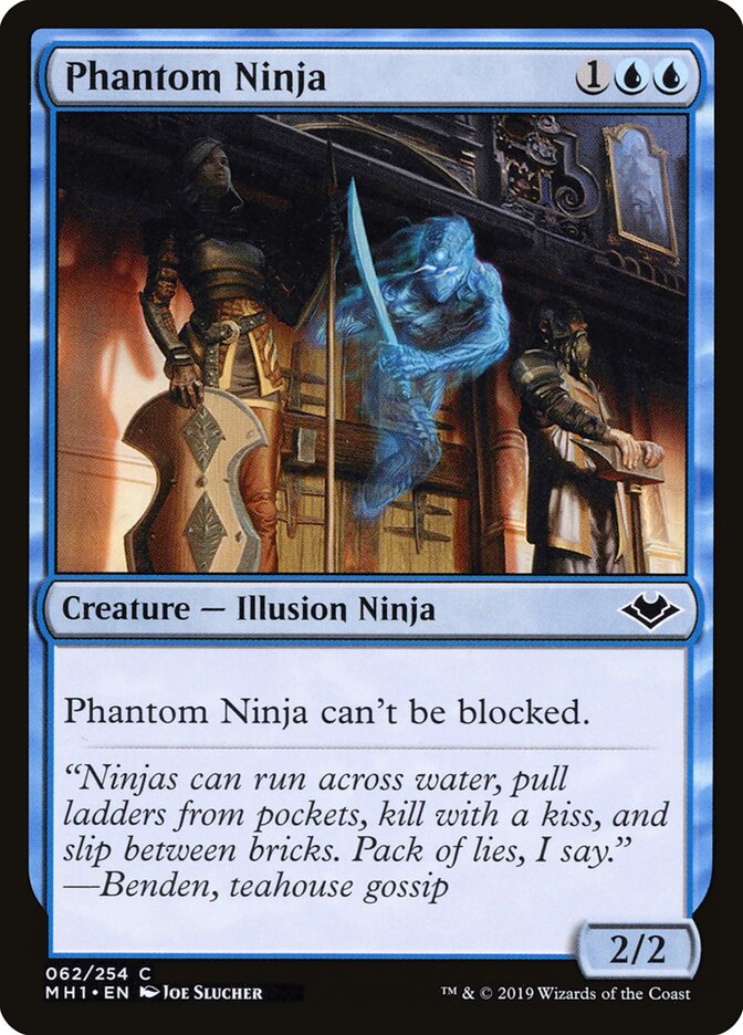 Phantom Ninja - carta Magic The Gathering
