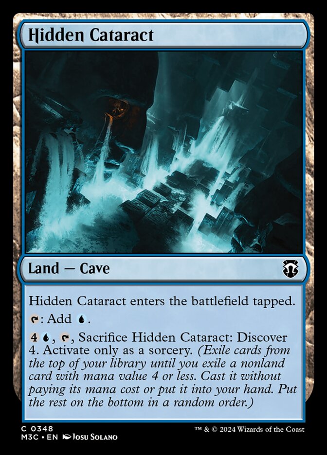 Hidden Cataract - carta Magic The Gathering