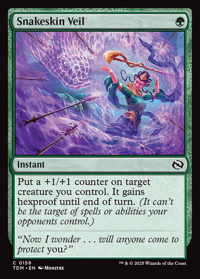 Snakeskin Veil - carta Magic The Gathering