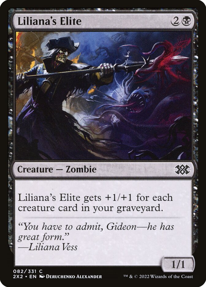 Liliana's Elite - carta Magic The Gathering