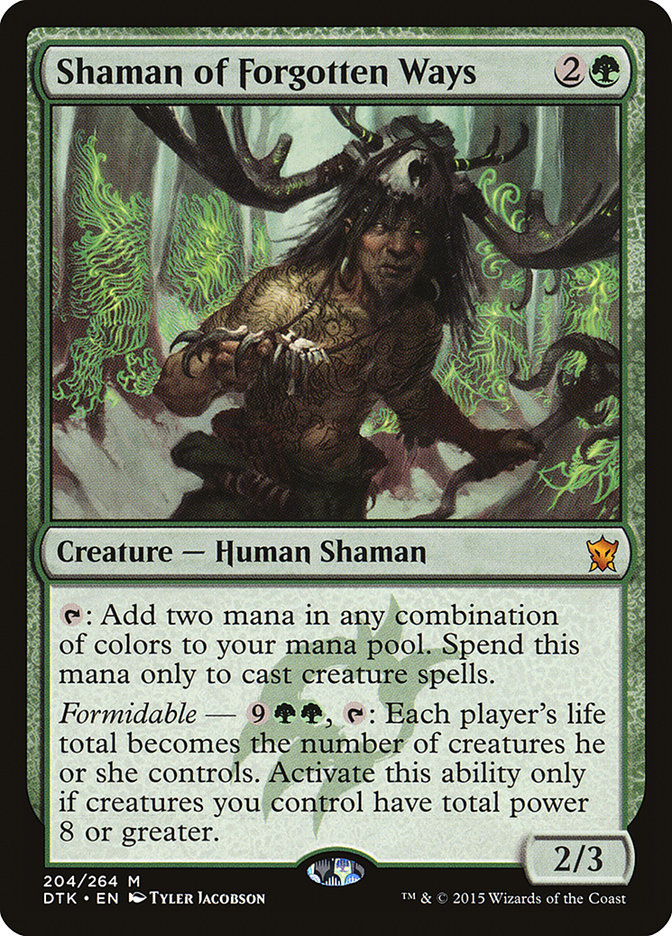 Shaman of Forgotten Ways - DTK-204-NF-STD