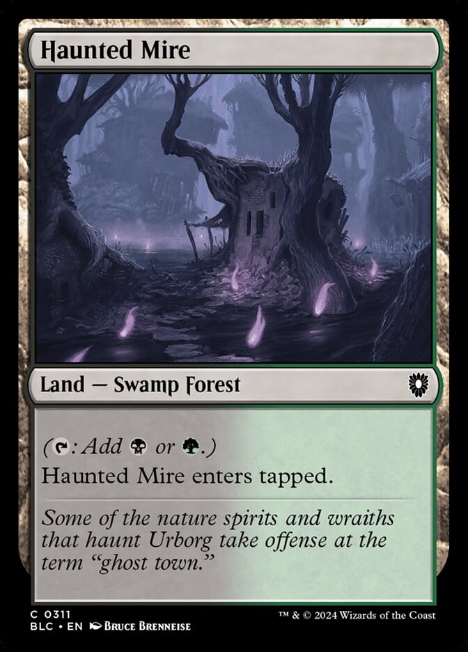 Haunted Mire - carta Magic The Gathering
