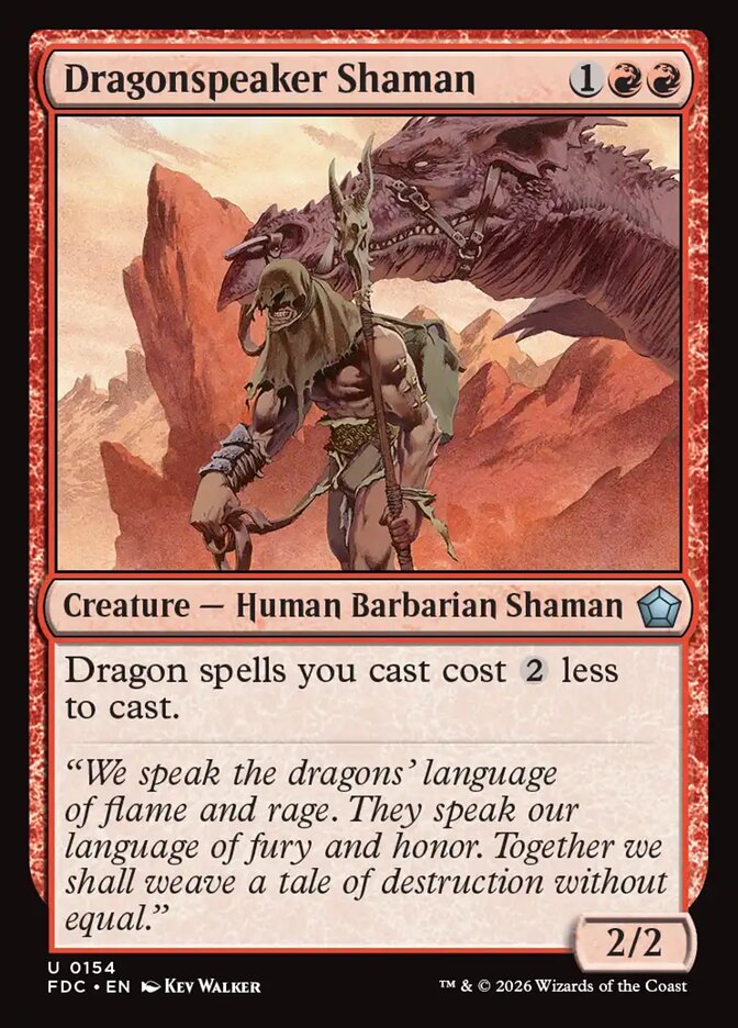 Dragonspeaker Shaman - carta Magic The Gathering