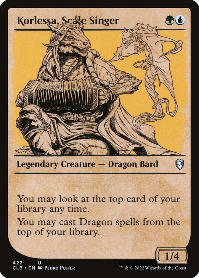 Korlessa, Scale Singer - carta Magic The Gathering