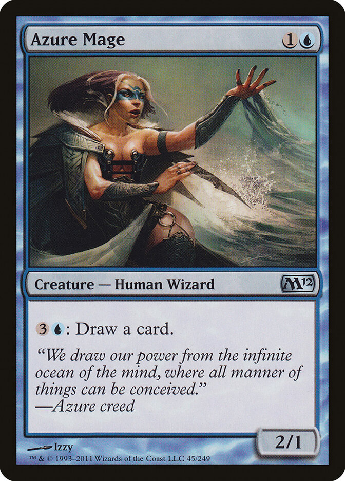 Azure Mage - carta Magic The Gathering