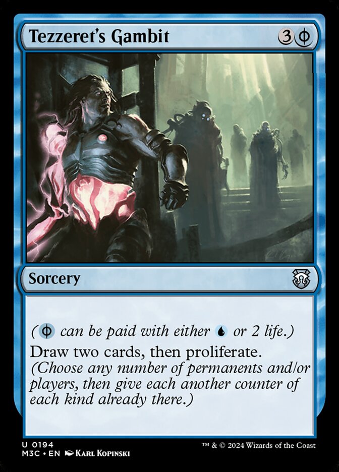 Tezzeret's Gambit - carta Magic The Gathering