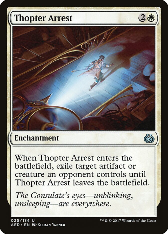 Thopter Arrest - carta Magic The Gathering