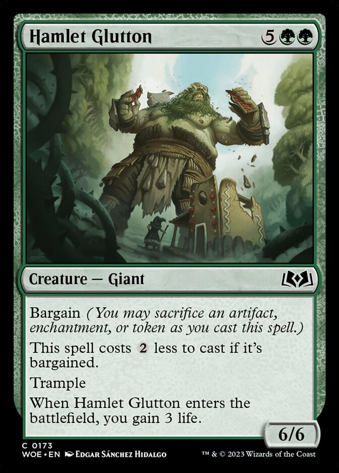 Hamlet Glutton - carta Magic The Gathering