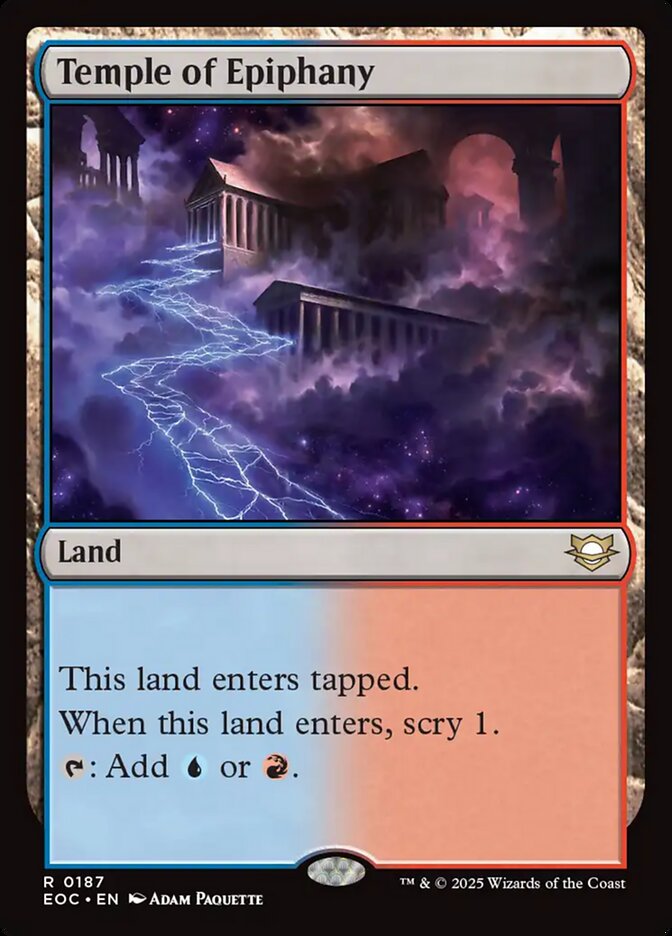 Temple of Epiphany - carta Magic The Gathering