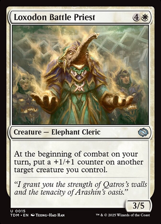 Loxodon Battle Priest - carta Magic The Gathering
