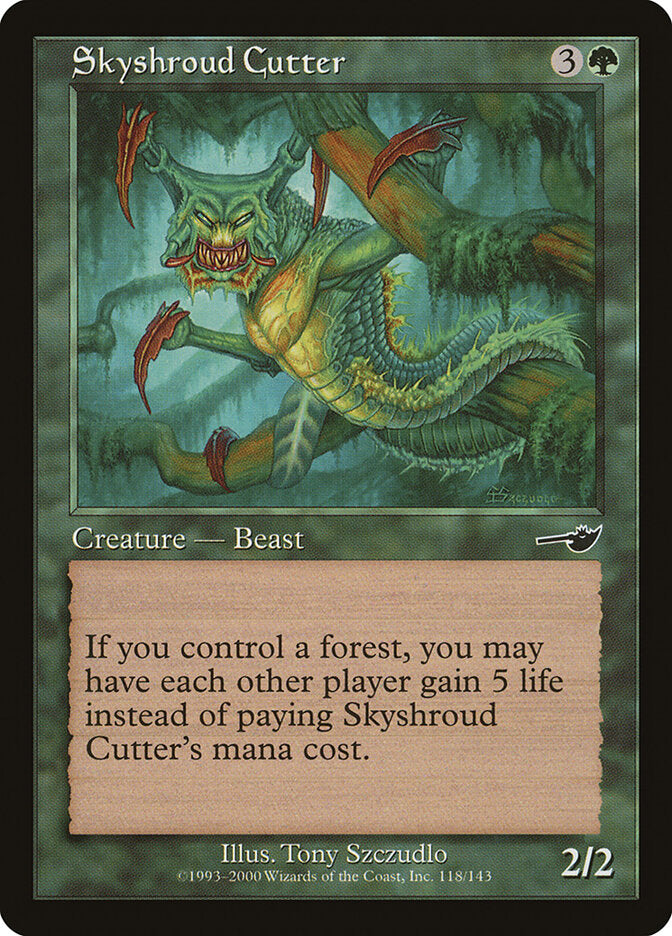 Skyshroud Cutter - carta Magic The Gathering