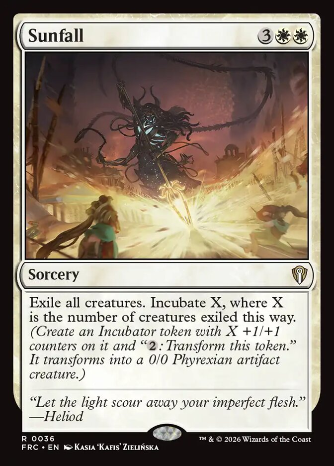 Sunfall - carta Magic The Gathering