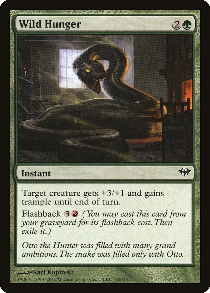 Wild Hunger - carta Magic The Gathering