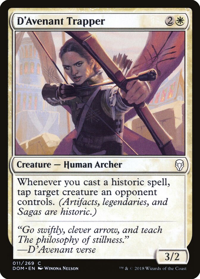 D'Avenant Trapper - carta Magic The Gathering