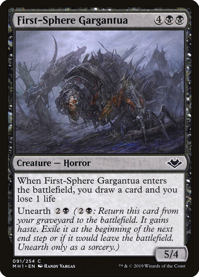 First-Sphere Gargantua - carta Magic The Gathering