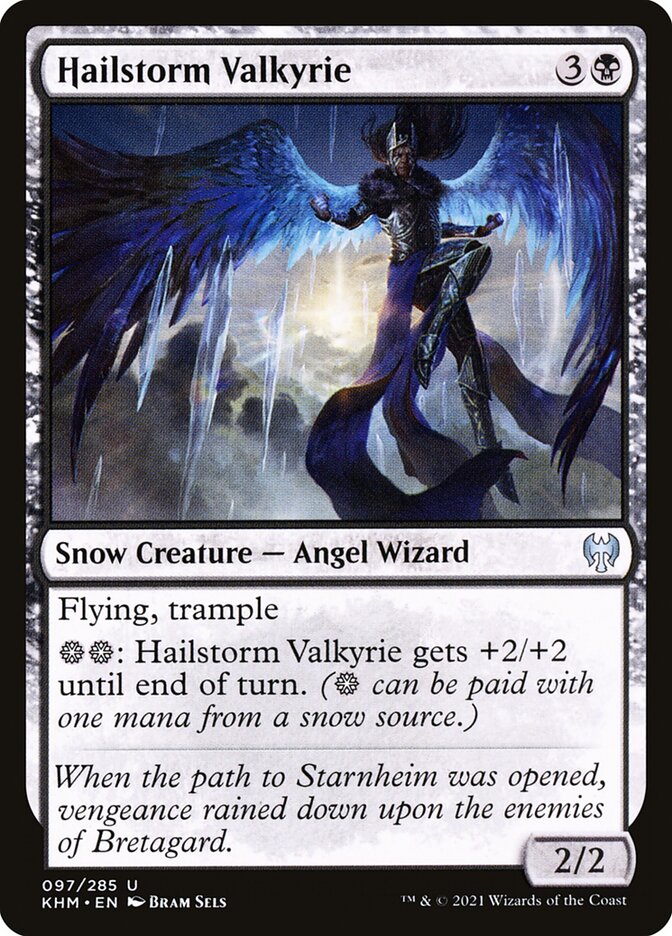 Hailstorm Valkyrie - carta Magic The Gathering