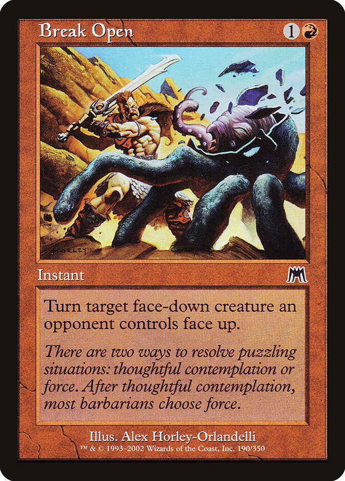Break Open - carta Magic The Gathering