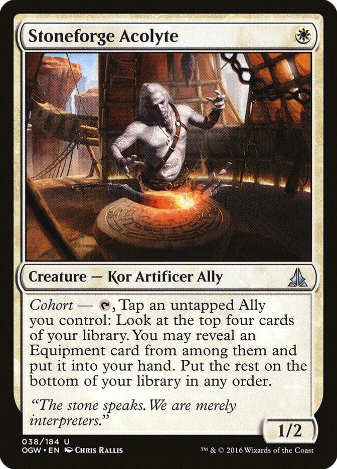 Stoneforge Acolyte - carta Magic The Gathering