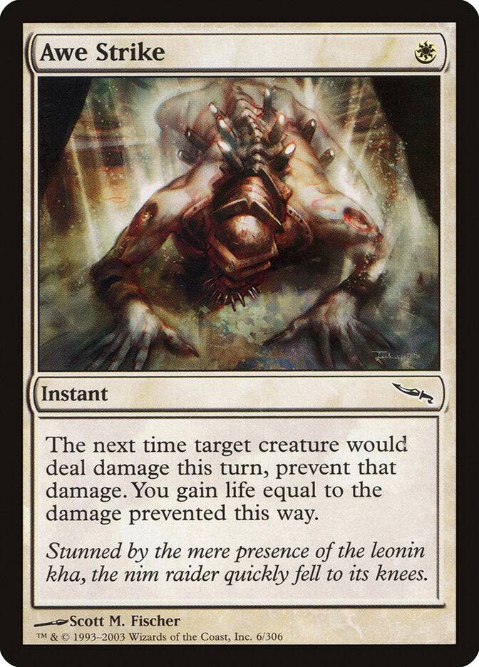 Awe Strike - carta Magic The Gathering