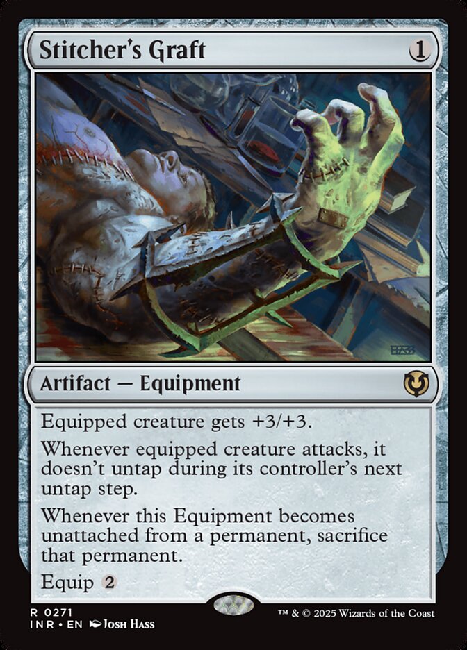 Stitcher's Graft - carta Magic The Gathering