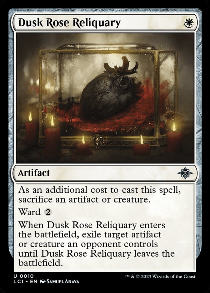 Dusk Rose Reliquary - carta Magic The Gathering