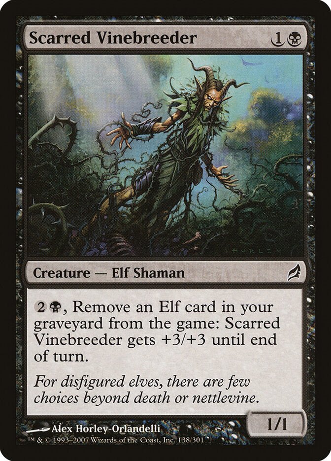 Scarred Vinebreeder - carta Magic The Gathering