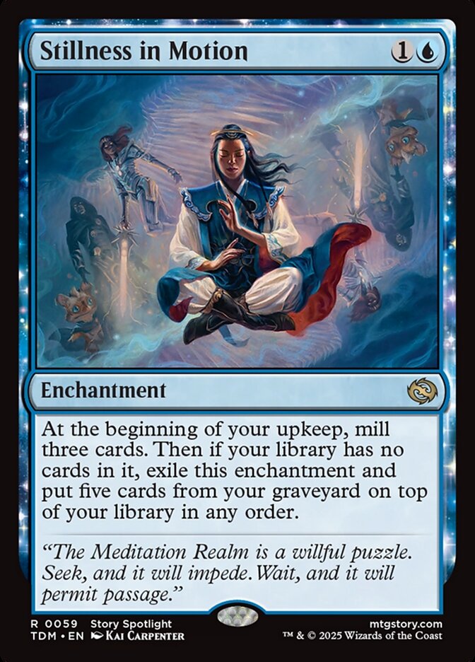 Stillness in Motion - carta Magic The Gathering