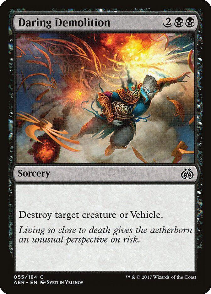 Daring Demolition - carta Magic The Gathering