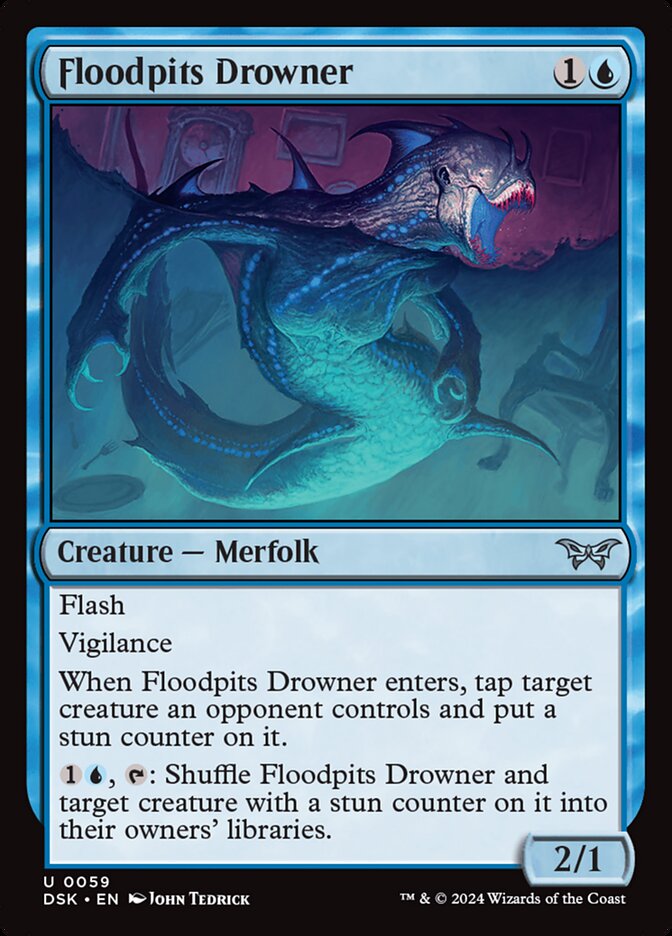 Floodpits Drowner - carta Magic The Gathering