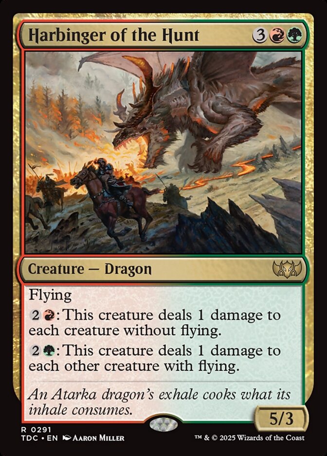 Harbinger of the Hunt - carta Magic The Gathering