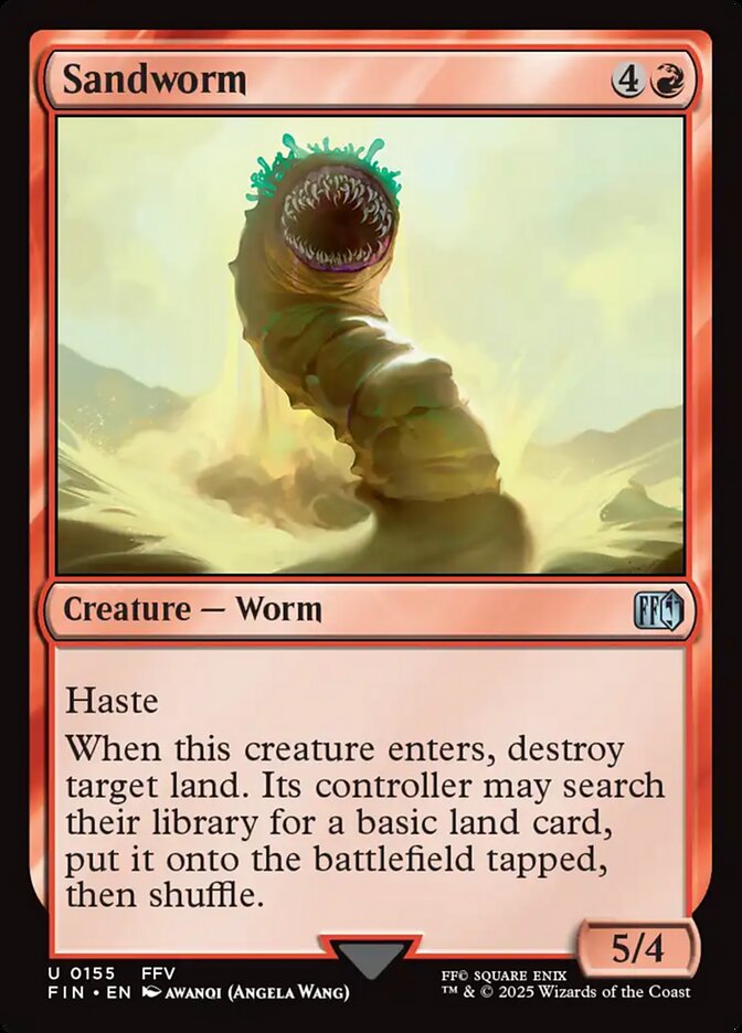 Sandworm - carta Magic The Gathering