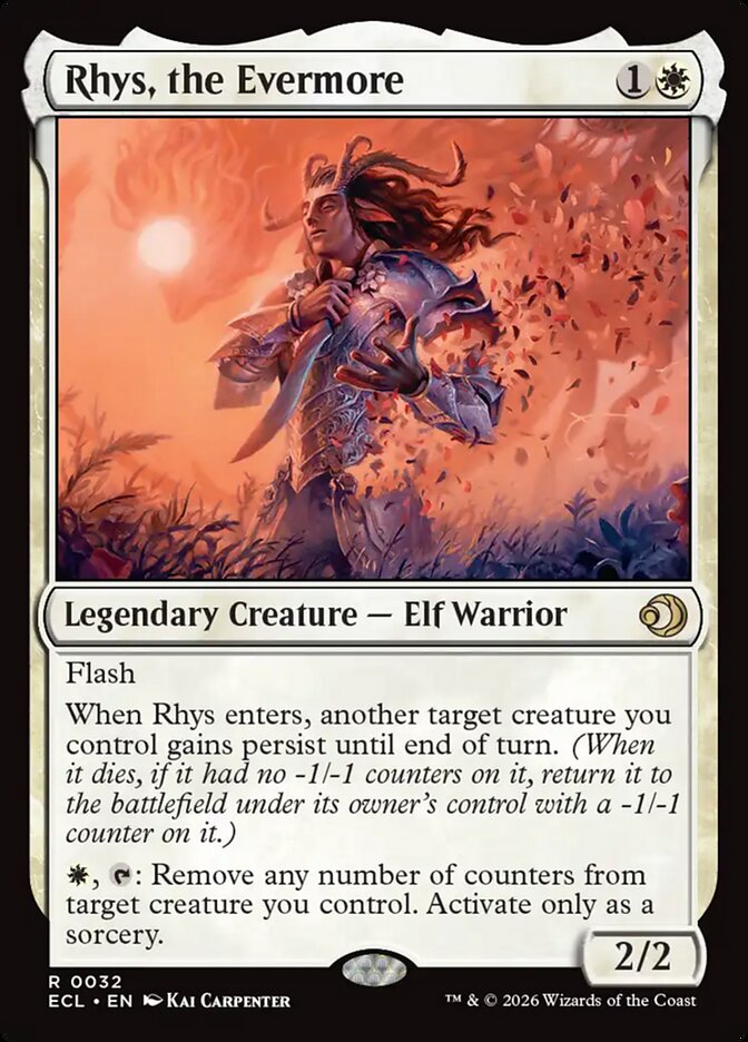 Rhys, the Evermore - carta Magic The Gathering