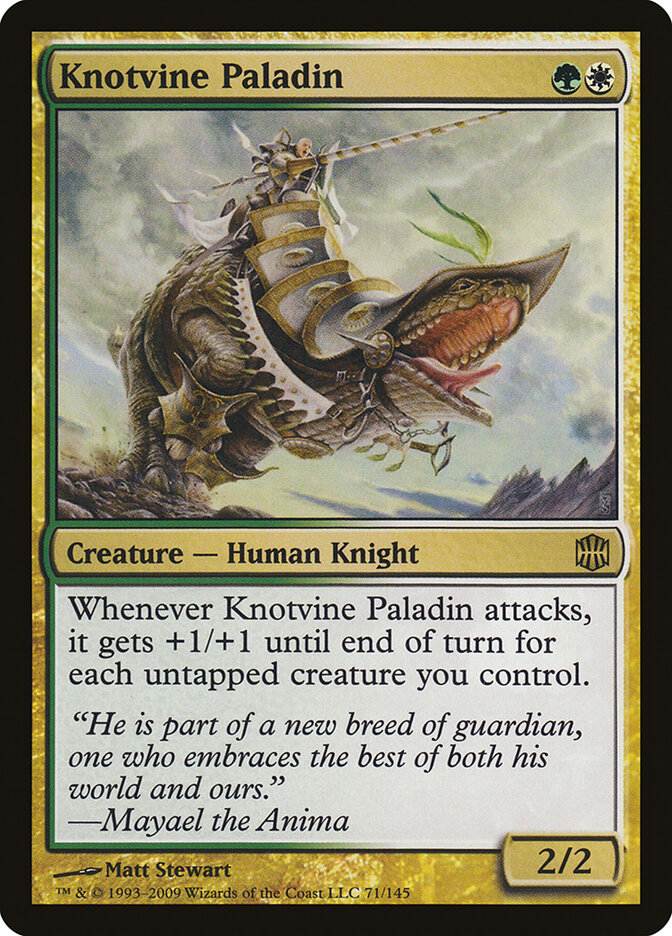 Knotvine Paladin - carta Magic The Gathering
